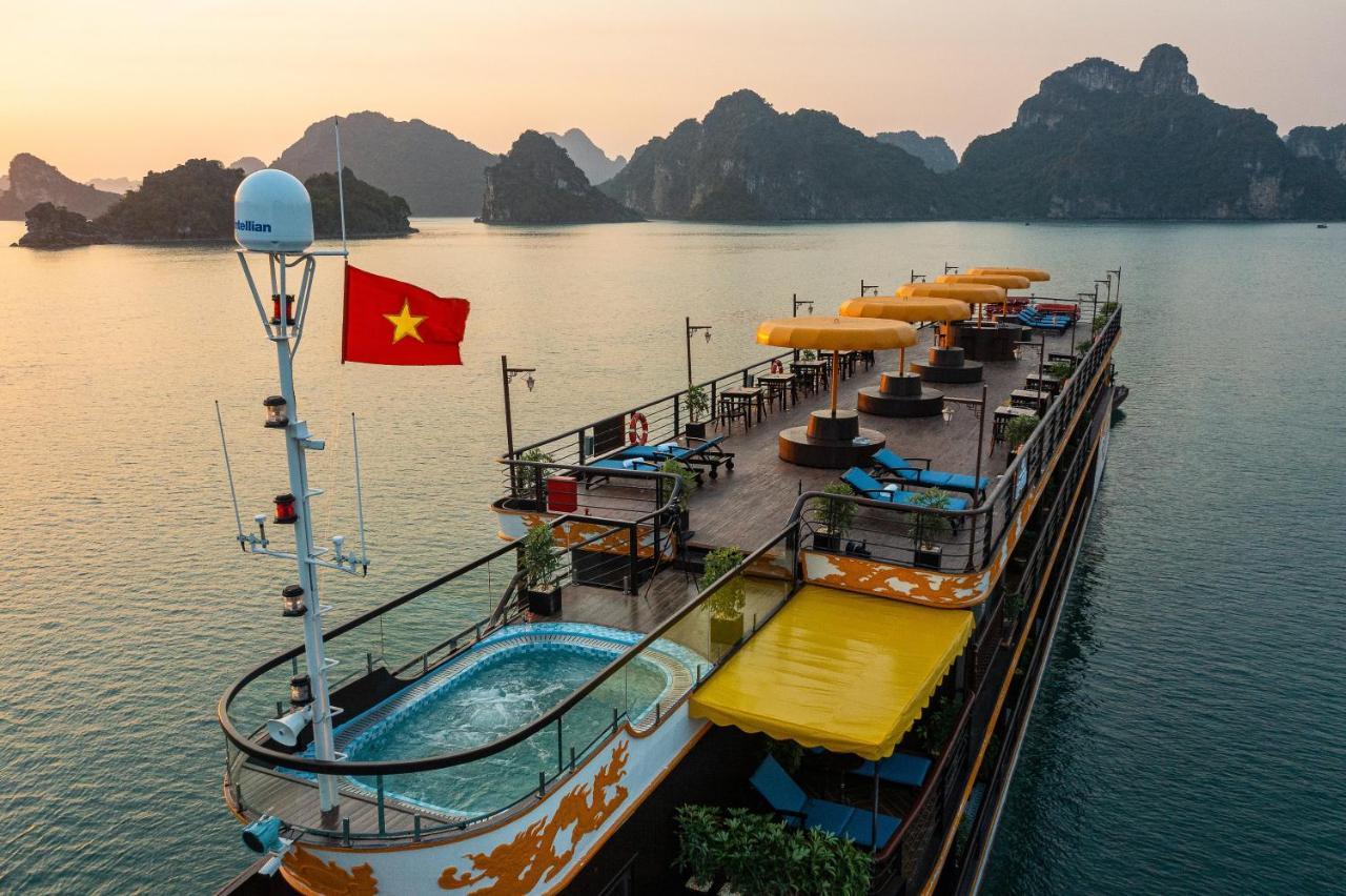 Hotel Nostalgia Halong Cruise Ha Long Exterior foto