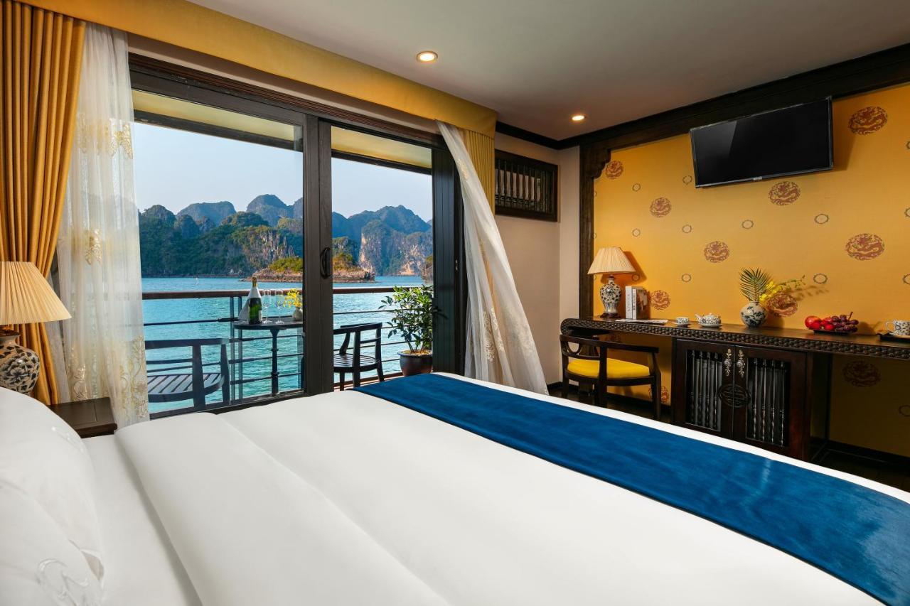 Hotel Nostalgia Halong Cruise Ha Long Exterior foto