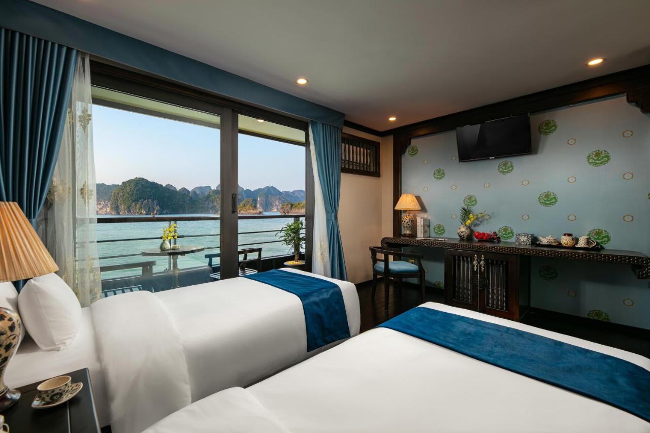 Hotel Nostalgia Halong Cruise Ha Long Exterior foto