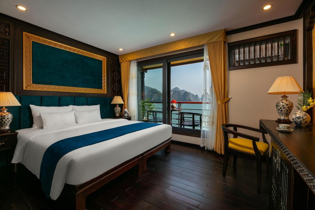 Hotel Nostalgia Halong Cruise Ha Long Exterior foto