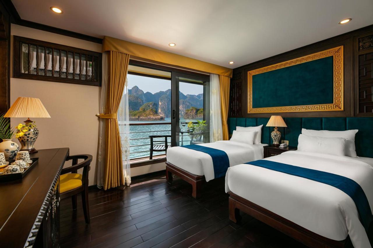 Hotel Nostalgia Halong Cruise Ha Long Exterior foto
