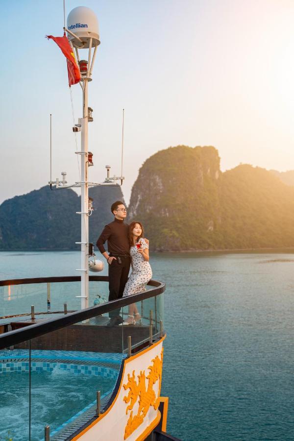 Hotel Nostalgia Halong Cruise Ha Long Exterior foto